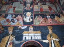 Tabloul votiv al bisericii Mănăstirii Arnota